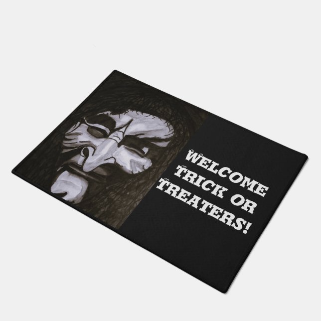 Felpudo Signo HALLOWEEN TRICK O TRATAMIENTO (Angular)