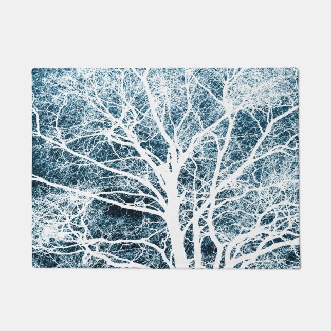 Felpudo Silhouette de árbol (Anverso)