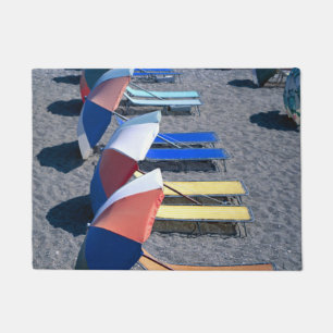 Felpudo Sillas vacantes en la playa