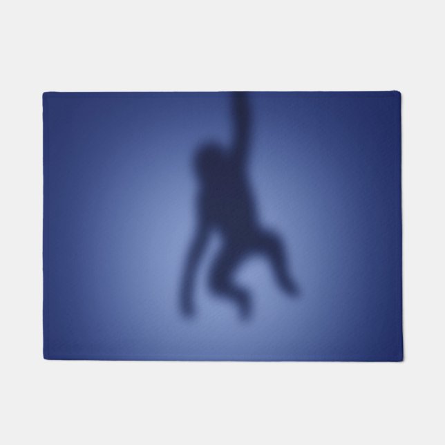 Felpudo Silueta de mono (Anverso)