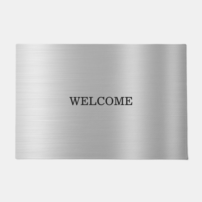 FELPUDO SILVER WELCOME (Anverso)