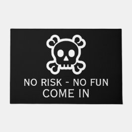 Felpudo Símbolos sencillos - SKULL & BONES + sus ideas