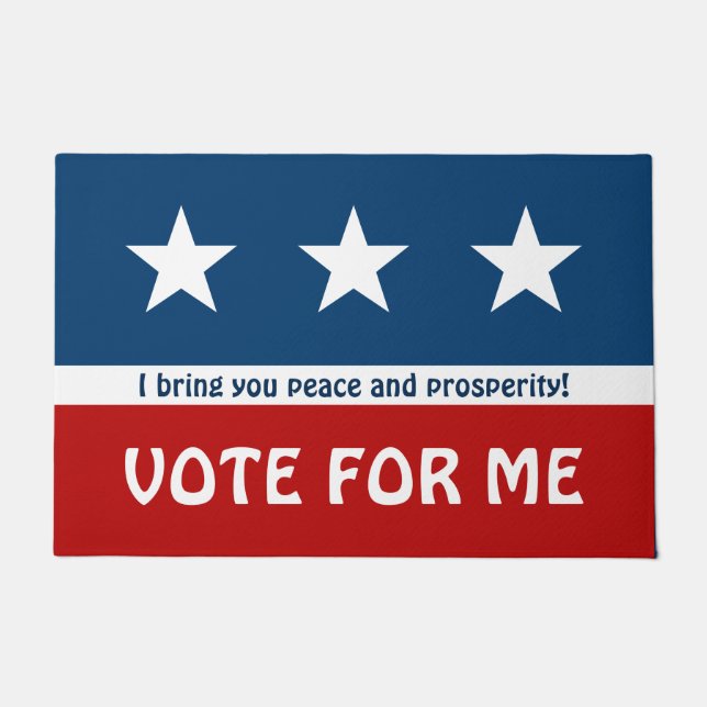 Felpudo Símbolos simples - STARS + sus ideas (Anverso)