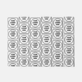 Felpudo Simple Logo Pattern Business doormat