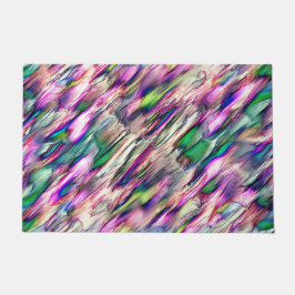 Felpudo Simulación de rocas o estalagmitas con colores lla