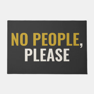 Felpudo SIN PERSONAS, POR FAVOR - Hostil