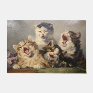 Felpudo Sinfonía de gatitos por Julius Adam II