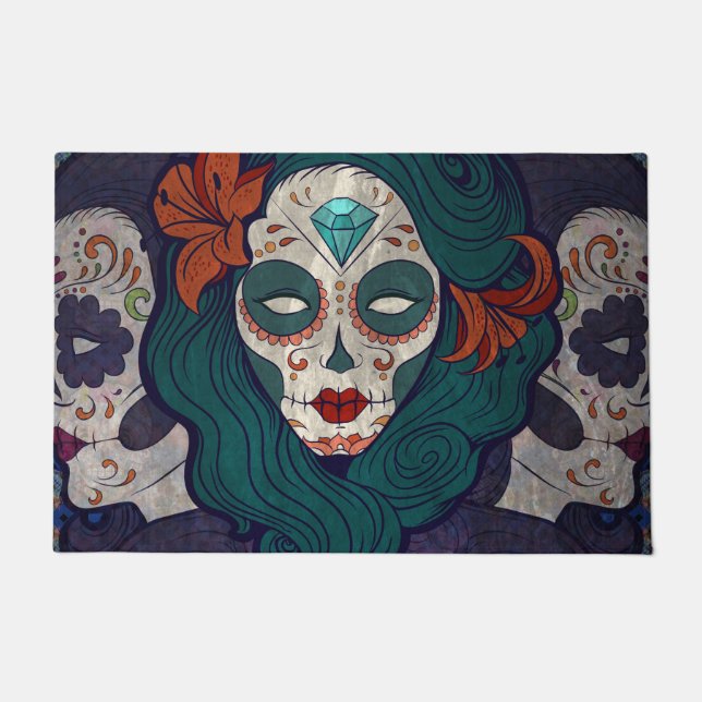 Felpudo Skull Ladies (Anverso)