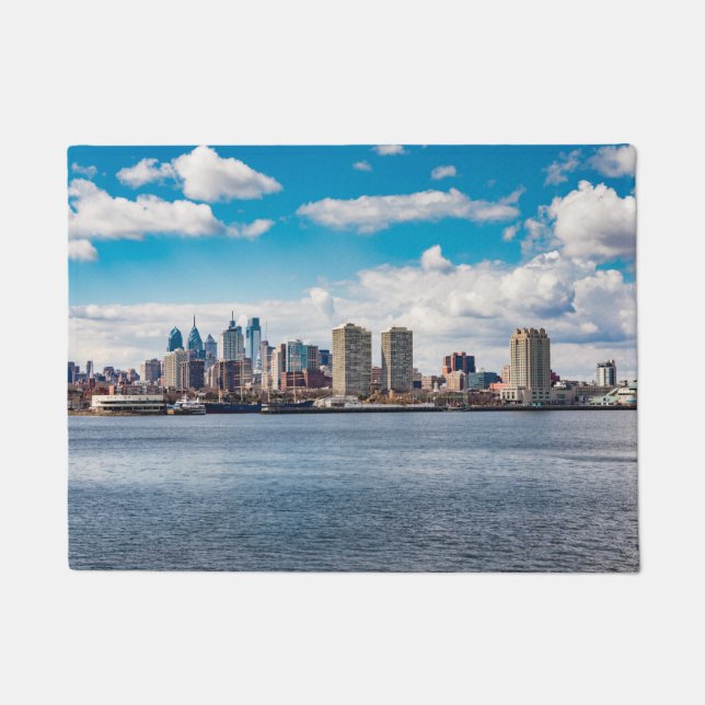 Felpudo Skyline Philadelphia (Anverso)