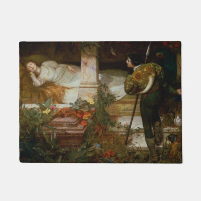 Felpudo Sleeping Beauty (Prince Charming and His Princess) (Anverso)