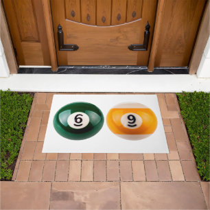 Felpudo SlipperyJoe 69 mesa de billar dos bolas de billar