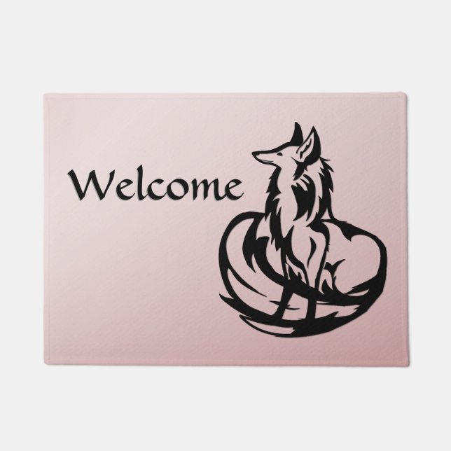 Felpudo Sly Fox Welcome (Anverso)