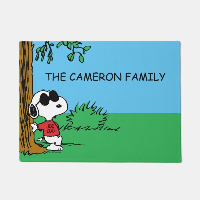 Felpudo Snoopy "Joe Guay" (Anverso)