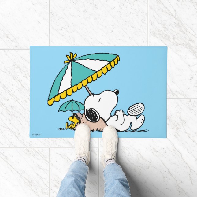 Felpudo Snoopy & Woodstock Costa Soleada (Interior)