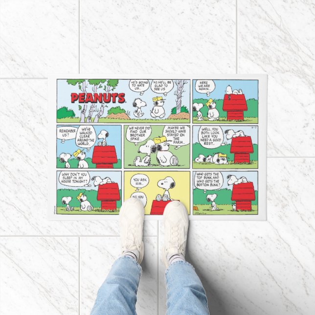 Felpudo Snoopy y sus hermanos Andy & Olaf (Interior)