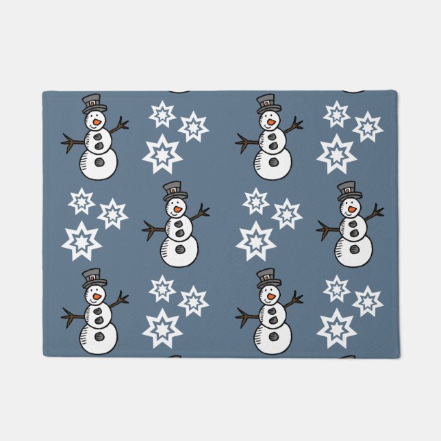 Felpudo Snowman (Anverso)