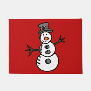 Felpudo Snowman