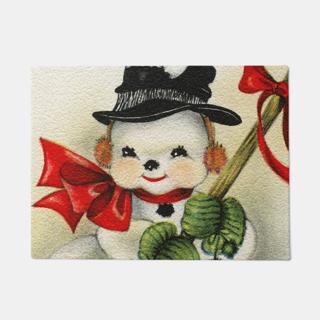 Felpudo Snowman 004 (Anverso)