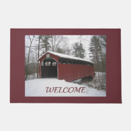 Felpudo "Sobre el río y a través del bosque"