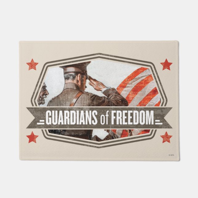 Felpudo Solider-Guardian de la libertad (Anverso)