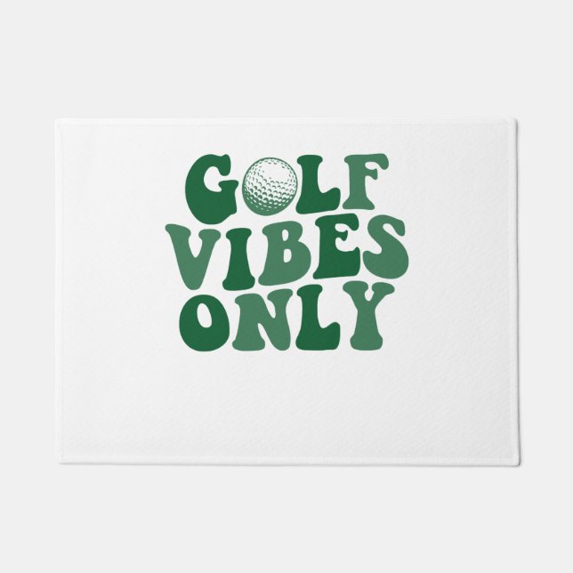 Felpudo Sólo Golf Vibes, Golf Lover (Anverso)