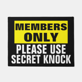 Felpudo Sólo miembros