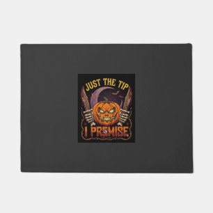 Felpudo Solo Punta Premisa Halloween Calabaza Cuchillos Sa