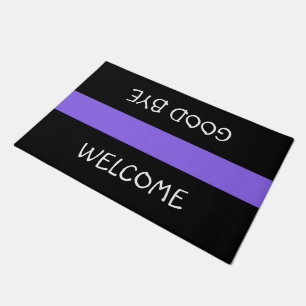 Felpudo Solo Stripes lilac + tus antecedentes e ideas
