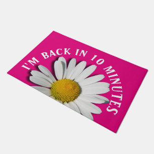 Felpudo Sólo una Florencia Marguerita + tu experiencia e i