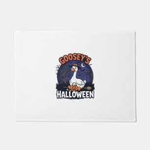 Felpudo Sombrero de bruja de ganso de Halloween de Gooseys