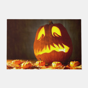 Felpudo Sombrío Jack-o-lantern