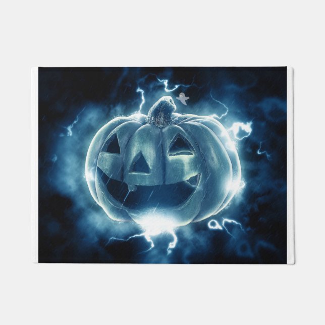 Felpudo Sombrío Jack-o-Lantern (Anverso)