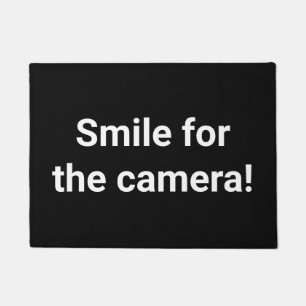 Felpudo Sonrisa para la cámara