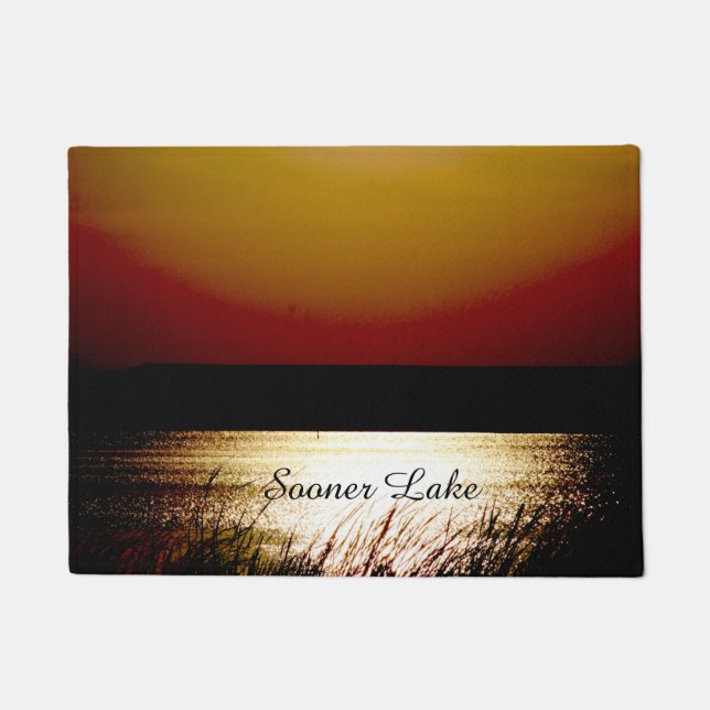 Felpudo Sooner Lake Doormat (Anverso)