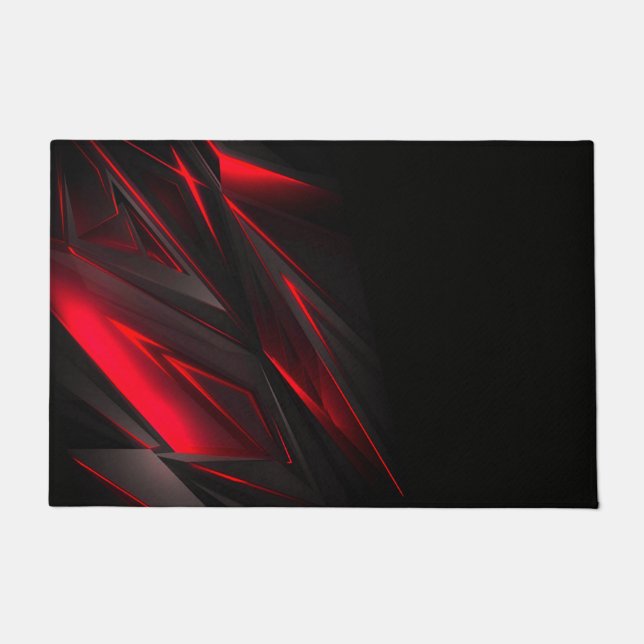 Felpudo Sorprendente rojo al punto Resumen de diseño (Anverso)