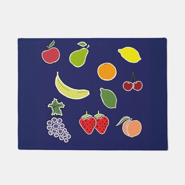 Felpudo Sorpresa de frutas (Anverso)