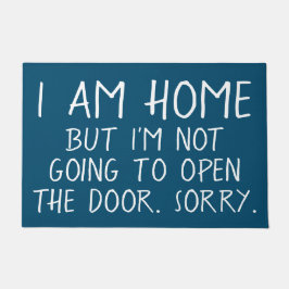 Felpudo SOY CASERO PERO NO VOY A ABRIR LA PUERTA grosera