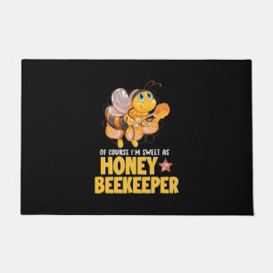 Felpudo Soy Dulce Como Abeja De Miel