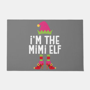 Felpudo Soy el disfraz de los Navidades de Mimi Elf