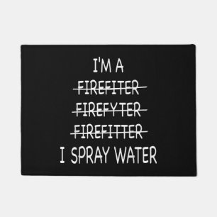 Felpudo Soy Un Bombardero Gracioso. Bomba De Agua.