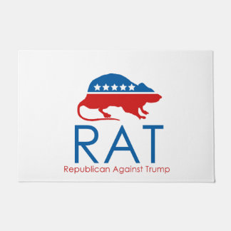 Felpudo Soy un R.A.T.: Republicano contra Trump