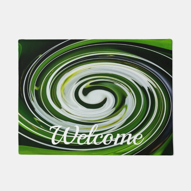 Felpudo SpiderLily Twist Welcome Doormat (Anverso)