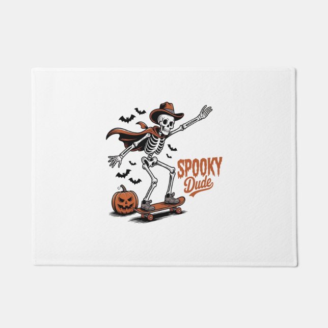 Felpudo Spooky Dude Spooky Season (Anverso)