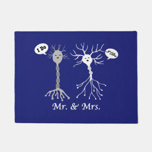 Felpudo Sr. y Sra. Neurona