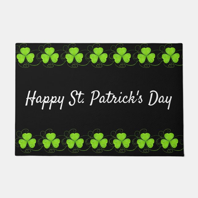 Felpudo St. Patrick's Doormat (Anverso)