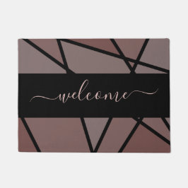 Felpudo Stained Glass Imitation to Welcome Home