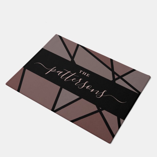 Felpudo Stained Glass Imitation to Welcome Home Family (Angular)