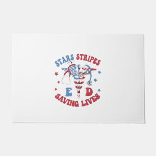 Felpudo Stars Stripes E D Salvando vidas