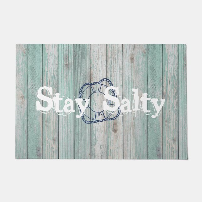 Felpudo Stay Salty Beach Life (Anverso)