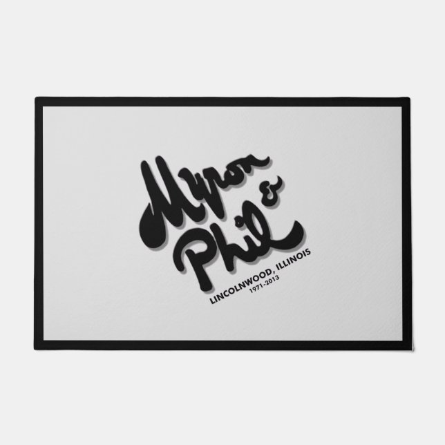 Felpudo Steak House de Myron y Phil, Dario de Dario, Puert (Anverso)